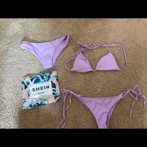 SHEIN lavender bathing suit